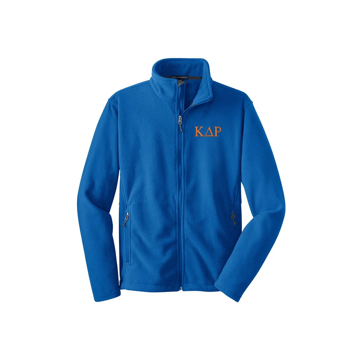 Kappa Delta Rho Cadet-Style Fleece Zip Jacket - Image 8