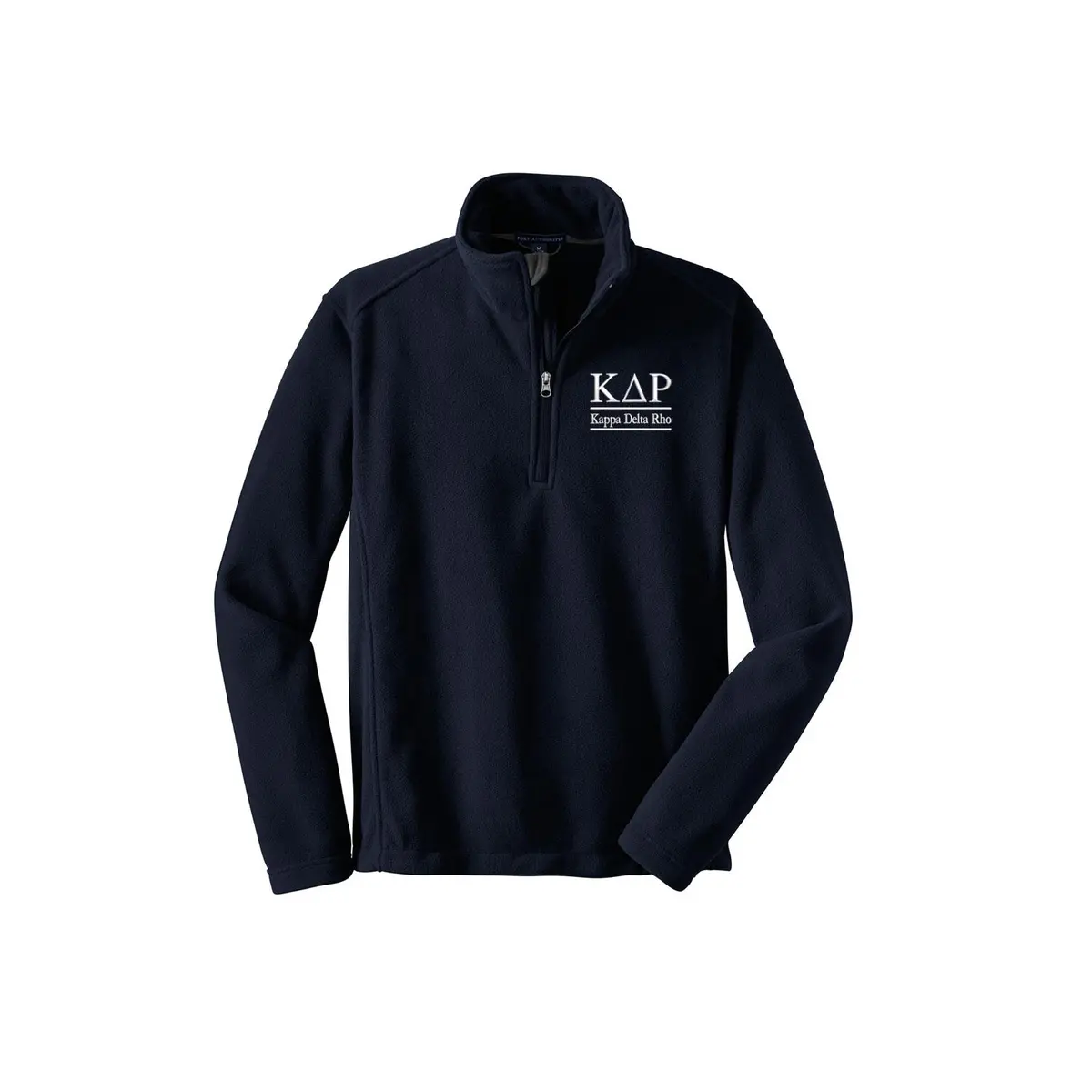 Kappa Delta Rho Quarter Zip Fleece Pullover 1