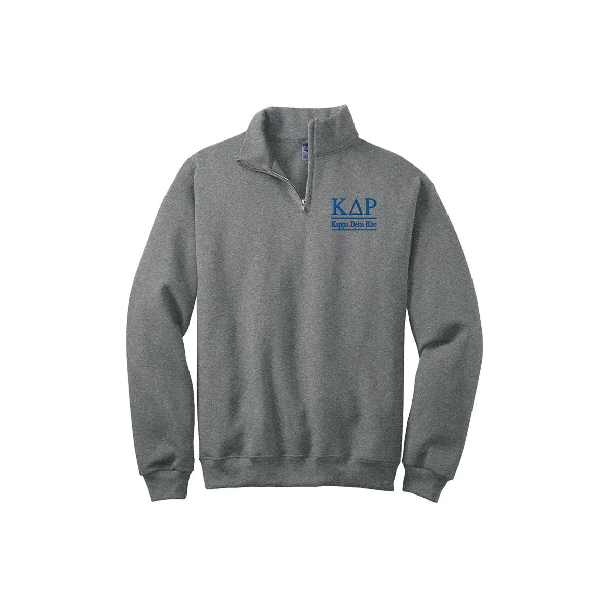 Kappa Delta Rho Q-Zip Sweatshirt - Plus Sizes 6