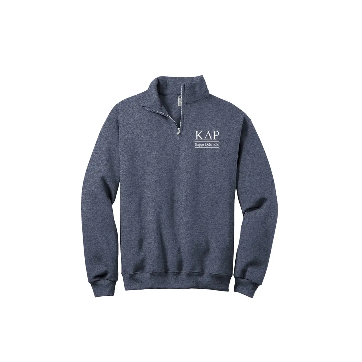 Kappa Delta Rho Plus-Size Quarter-Zip Sweatshirt