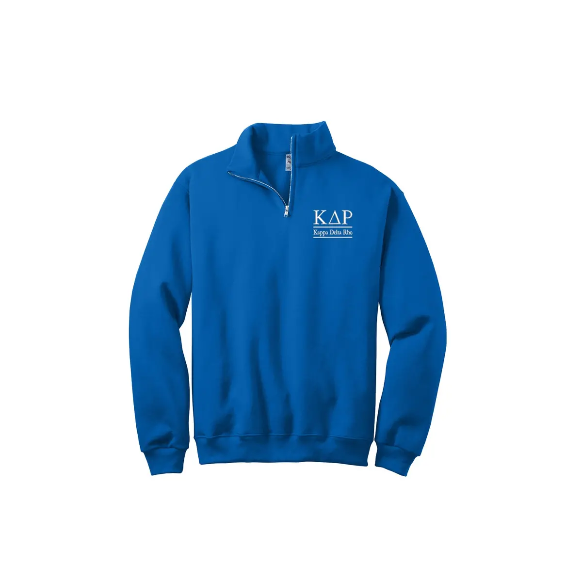 Kappa Delta Rho Q-Zip Sweatshirt - Plus Sizes 11