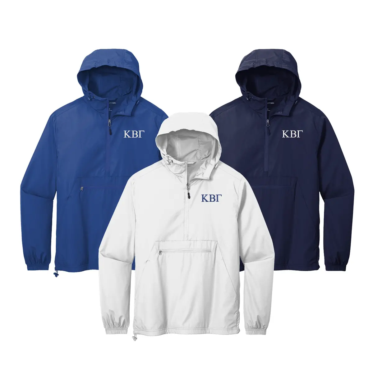 Kappa Beta Gamma Windbreaker - Letters 1
