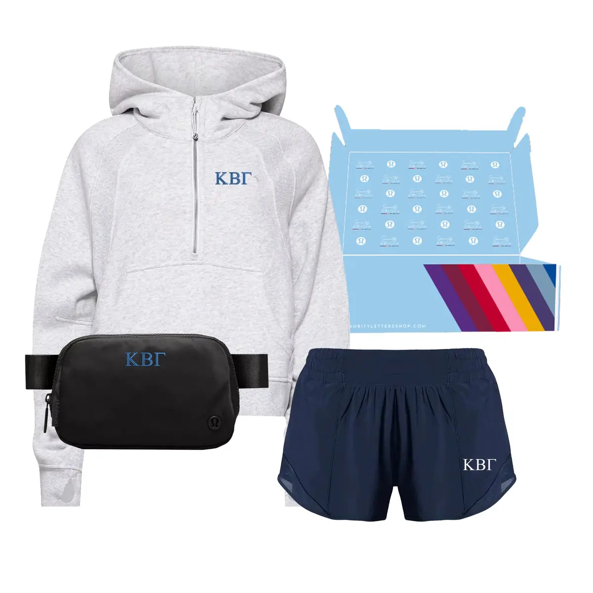 Kappa Beta Gamma | Lululemon Bid Day Box 1