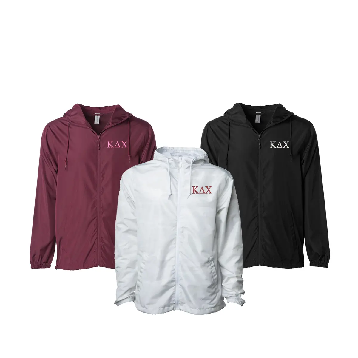 Kappa Delta Chi Windbreaker Jacket - Letters 1