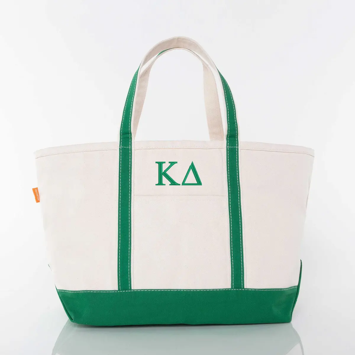 Kappa Delta Large Canvas Tote Bag 1