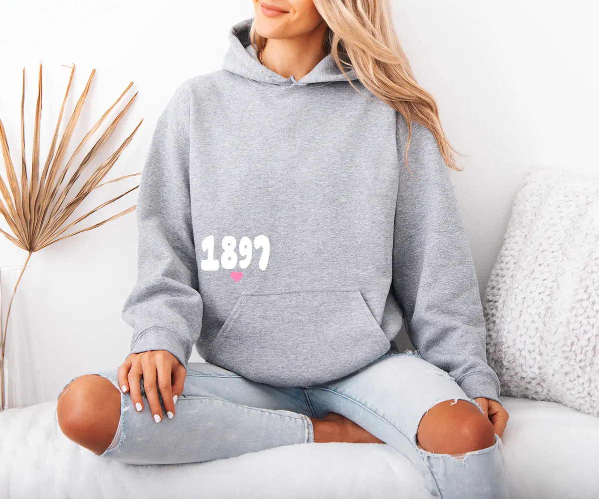 Kappa Delta Boxy Heart Pullover Hoodie - Kay Dee 2
