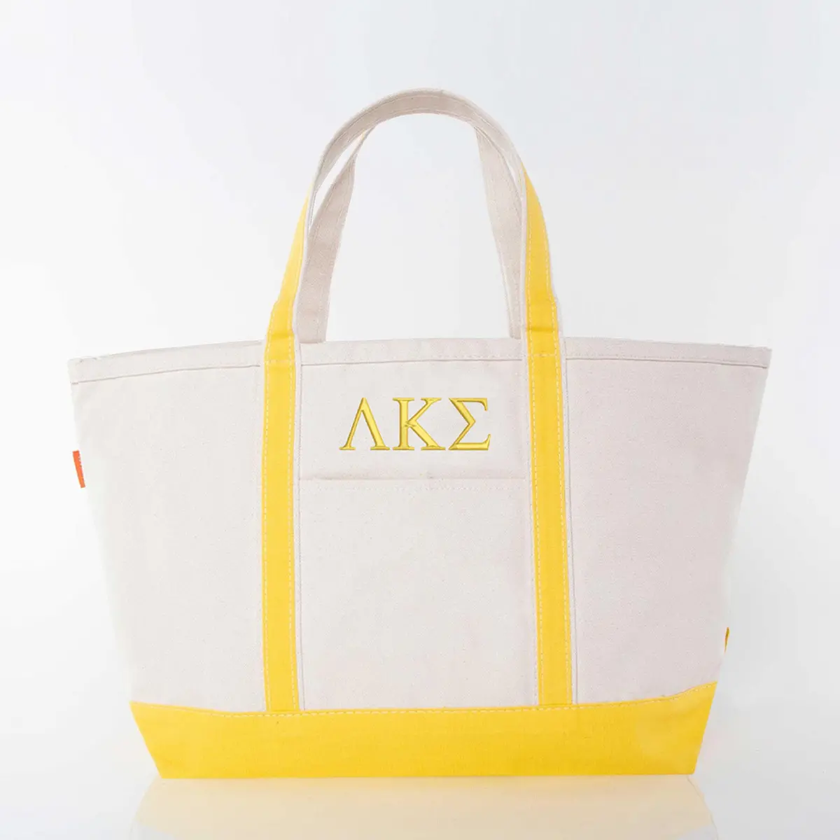 Lambda Kappa Sigma Large Canvas Tote Bag 1
