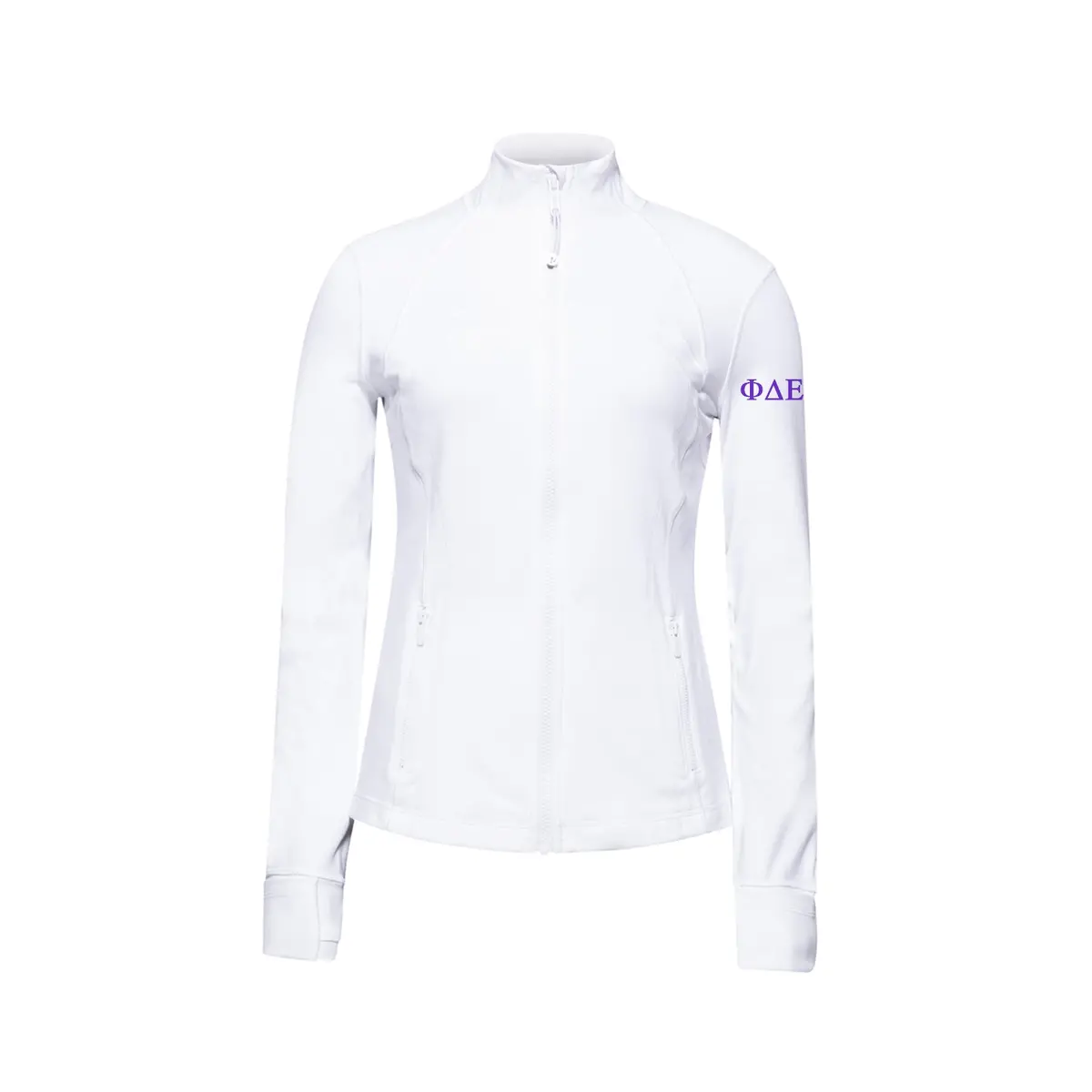 Phi Delta Epsilon Lululemon Define Jacket - White 1