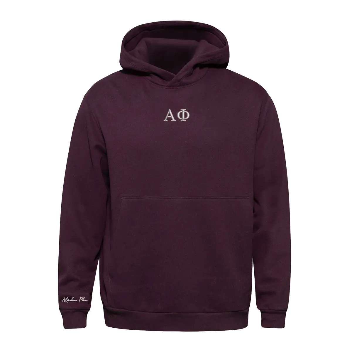 Alpha Phi Lululemon Steady State Pullover Hoodie - Cassis 1