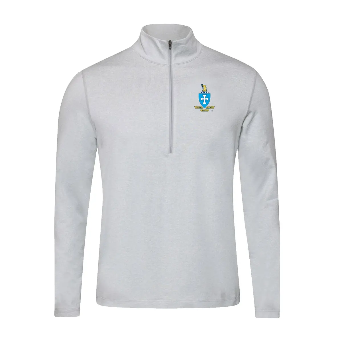 Sigma Chi Lululemon Soft Jersey Half Zip With Crest 1