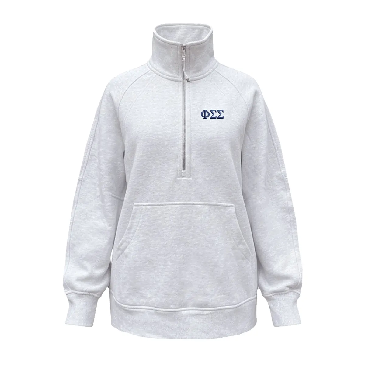 Phi Sigma Sigma Lululemon Scuba Oversized Funnel-Neck Half Zip Long 1