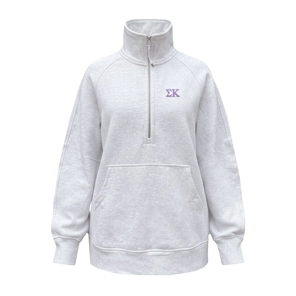 Sigma Kappa Lululemon Scuba Oversized Funnel-Neck Half Zip Long 1