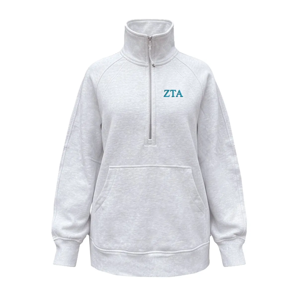 Zeta Tau Alpha Lululemon Scuba Oversized Funnel-Neck Half Zip Long 1