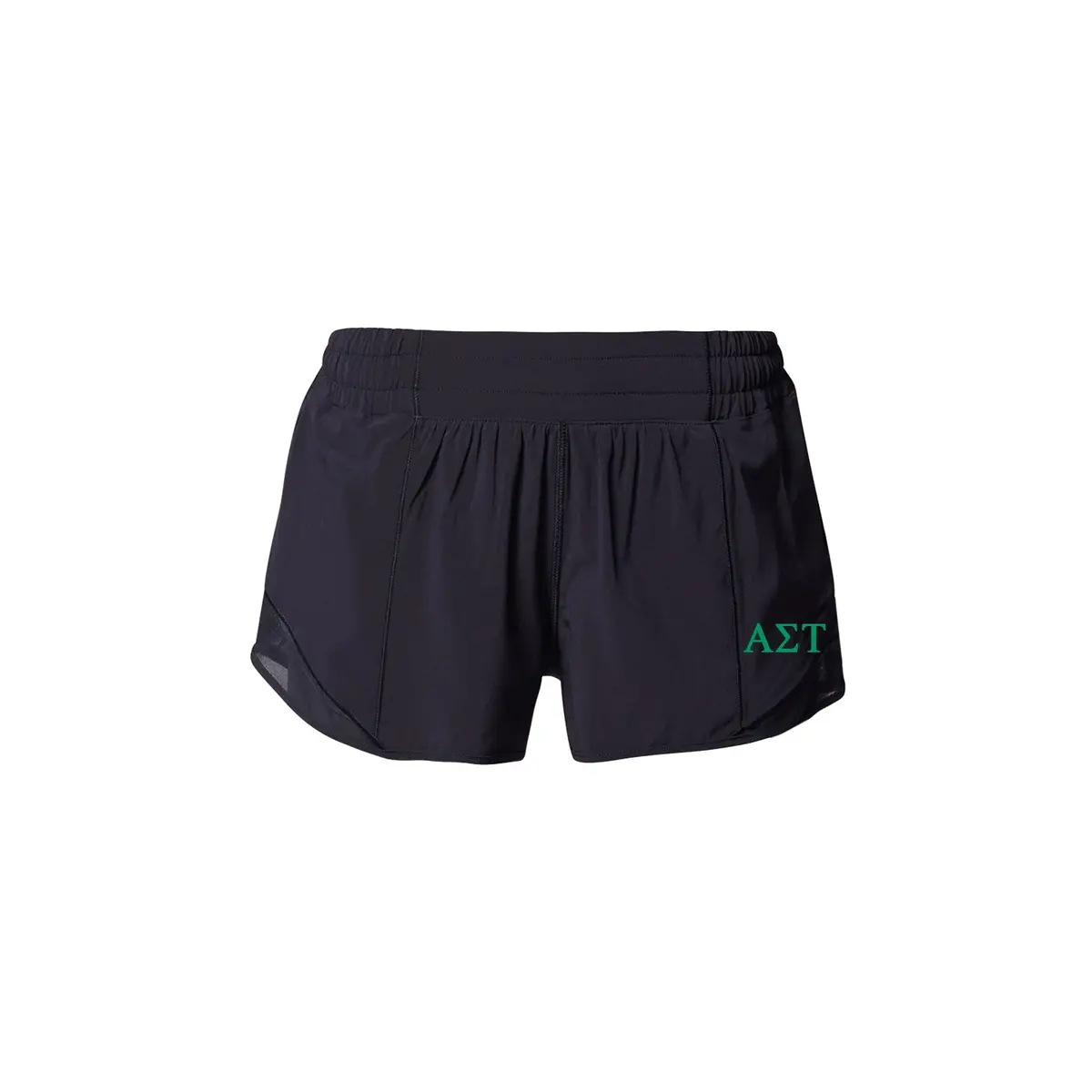 Alpha Sigma Tau Lululemon Hotty Hot High-Rise Lined Short 2.5" - Black 1