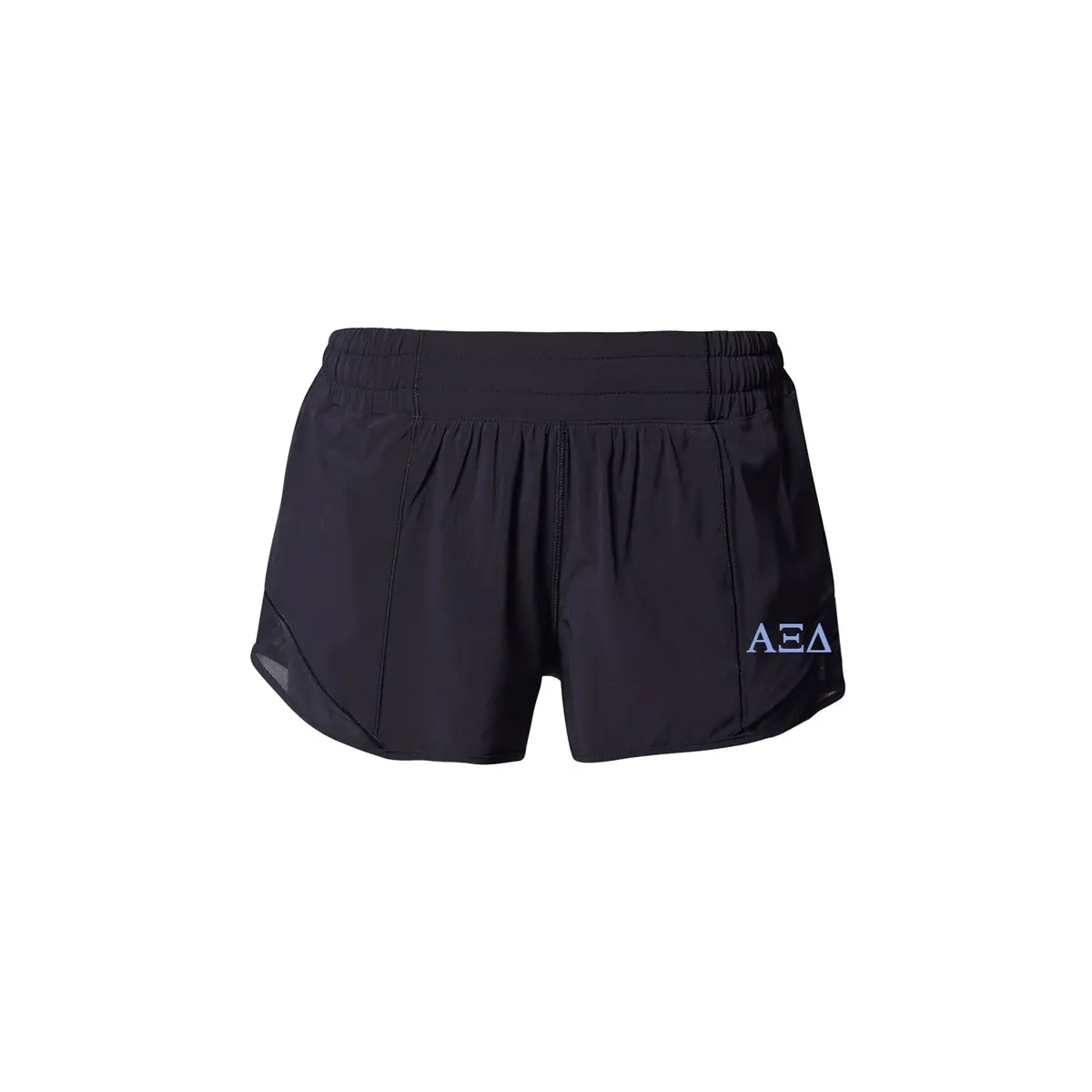 Alpha Xi Delta Lululemon Hotty Hot High-Rise Lined Short 2.5" - Black 1