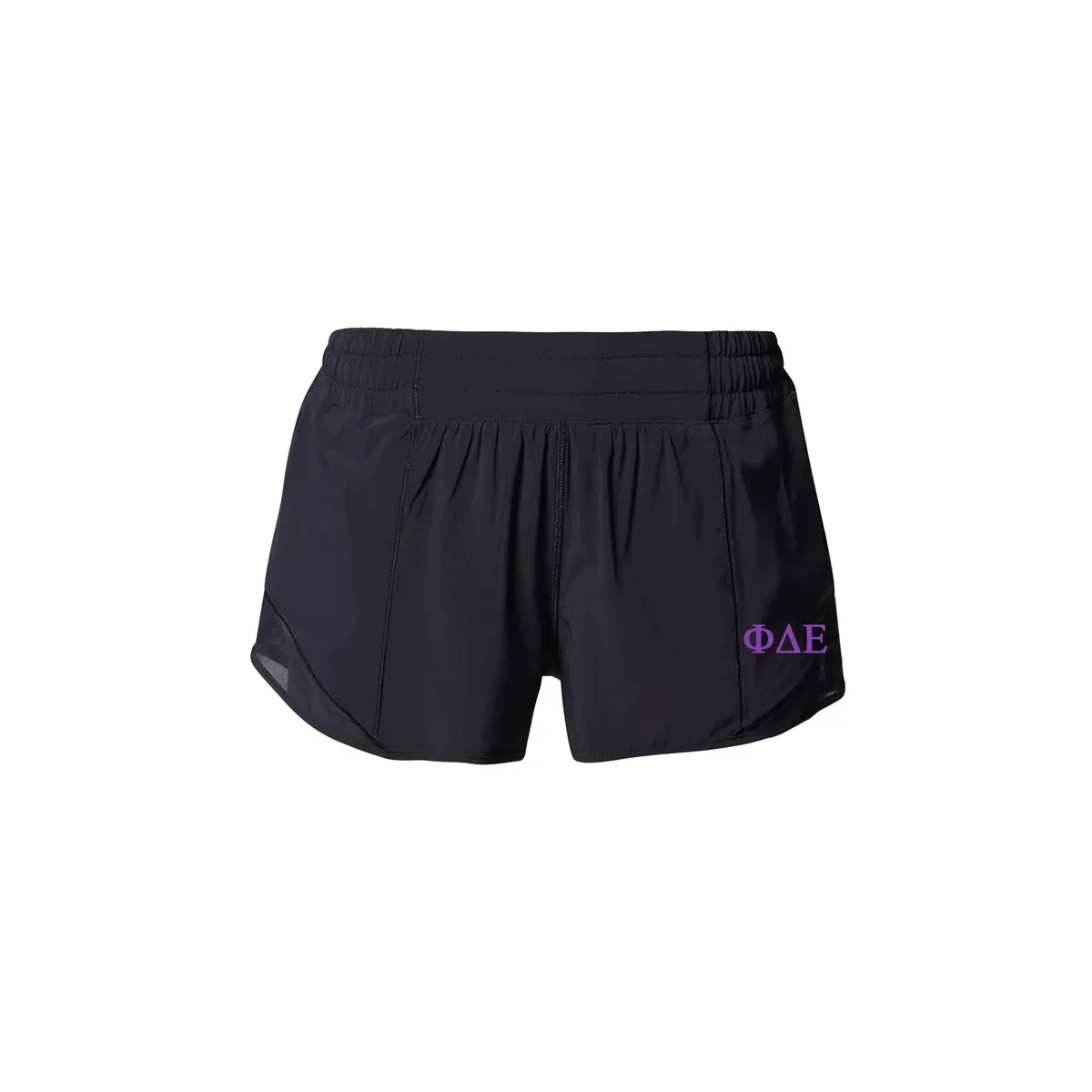 Phi Delta Epsilon Lululemon Hotty Hot High-Rise Lined Short 2.5" - Black 1