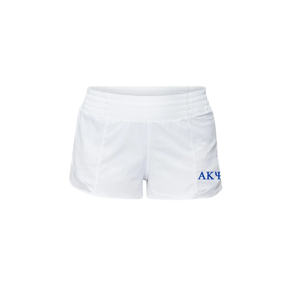Alpha Kappa Psi Lululemon Hotty Hot High-Rise Lined Short 2.5" - White 1