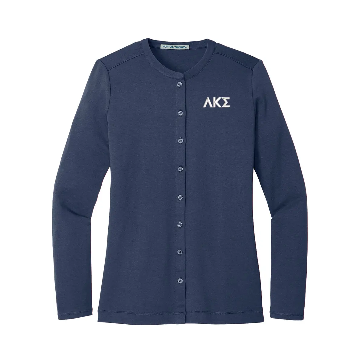 Lambda Kappa Sigma Lightweight Cotton Modal Cardigan 1
