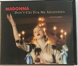 Madonna - Don't Cry For Me Argentina (Usa Maxi Remix Cd Single) - Used 1