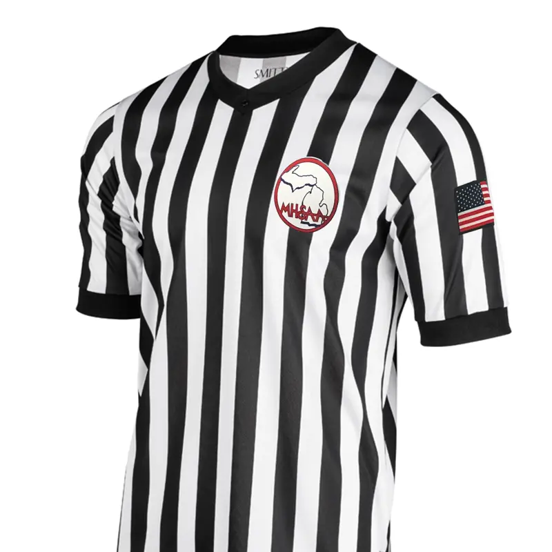 Michigan Mhsaa Logo Dye Sublimated Men's Basketball Shirts 1