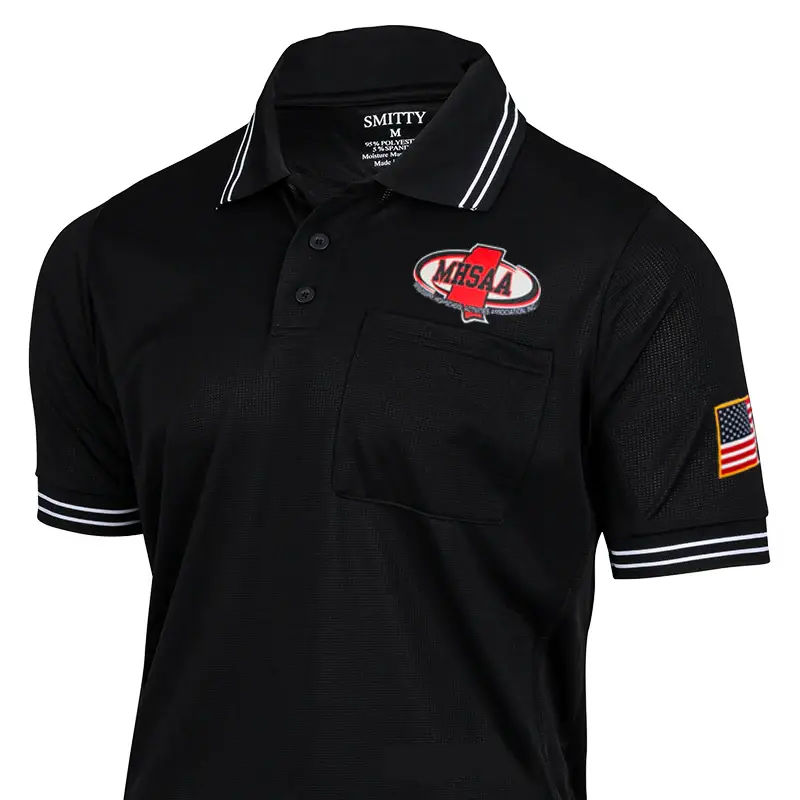 Mississippi Mhsaa Logo Dye Sublimated Umpire Shirts 1