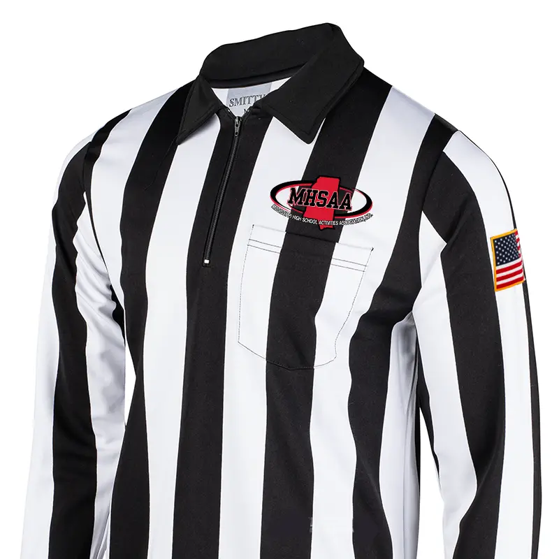 Mississippi Mhsaa Logo Dye Sublimated Long Sleeve Football Shirt 1