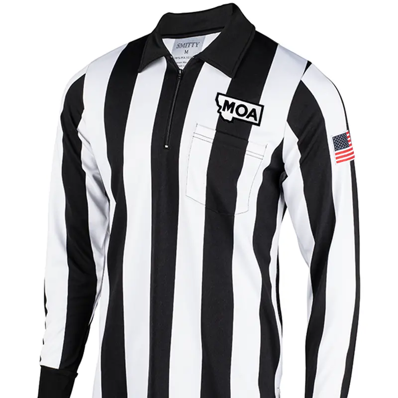 Montana Moa Logo Dye Sublimated Long Sleeve Football Shirts 1