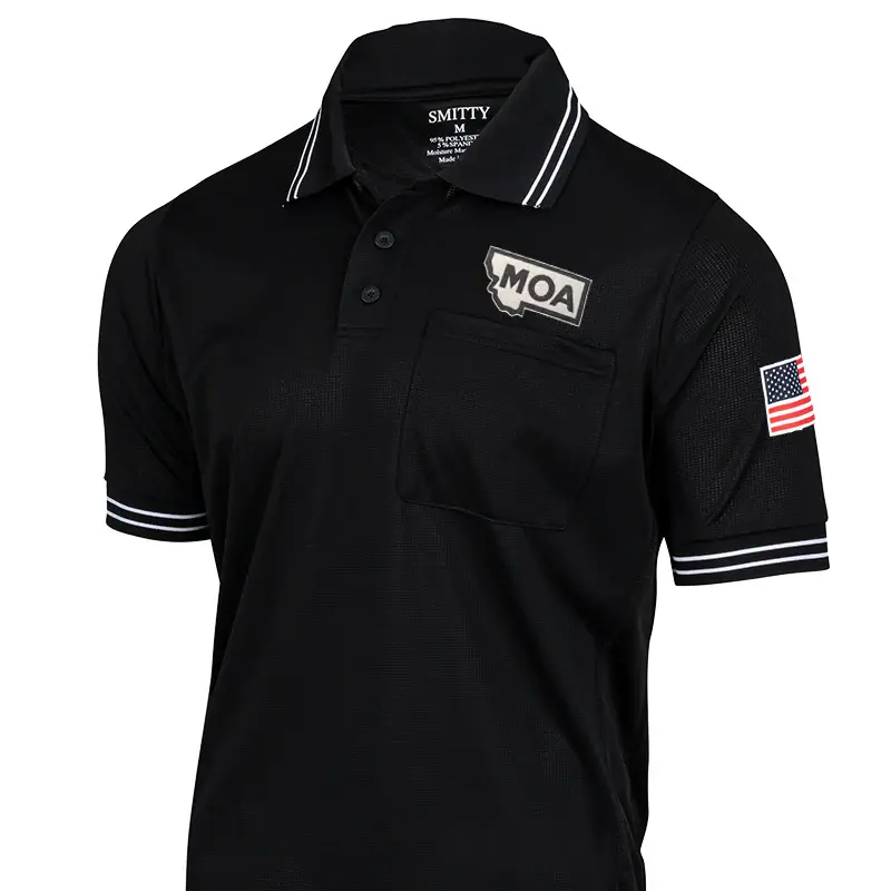Montana Moa Logo Dye Sublimated Umpire Shirt 1