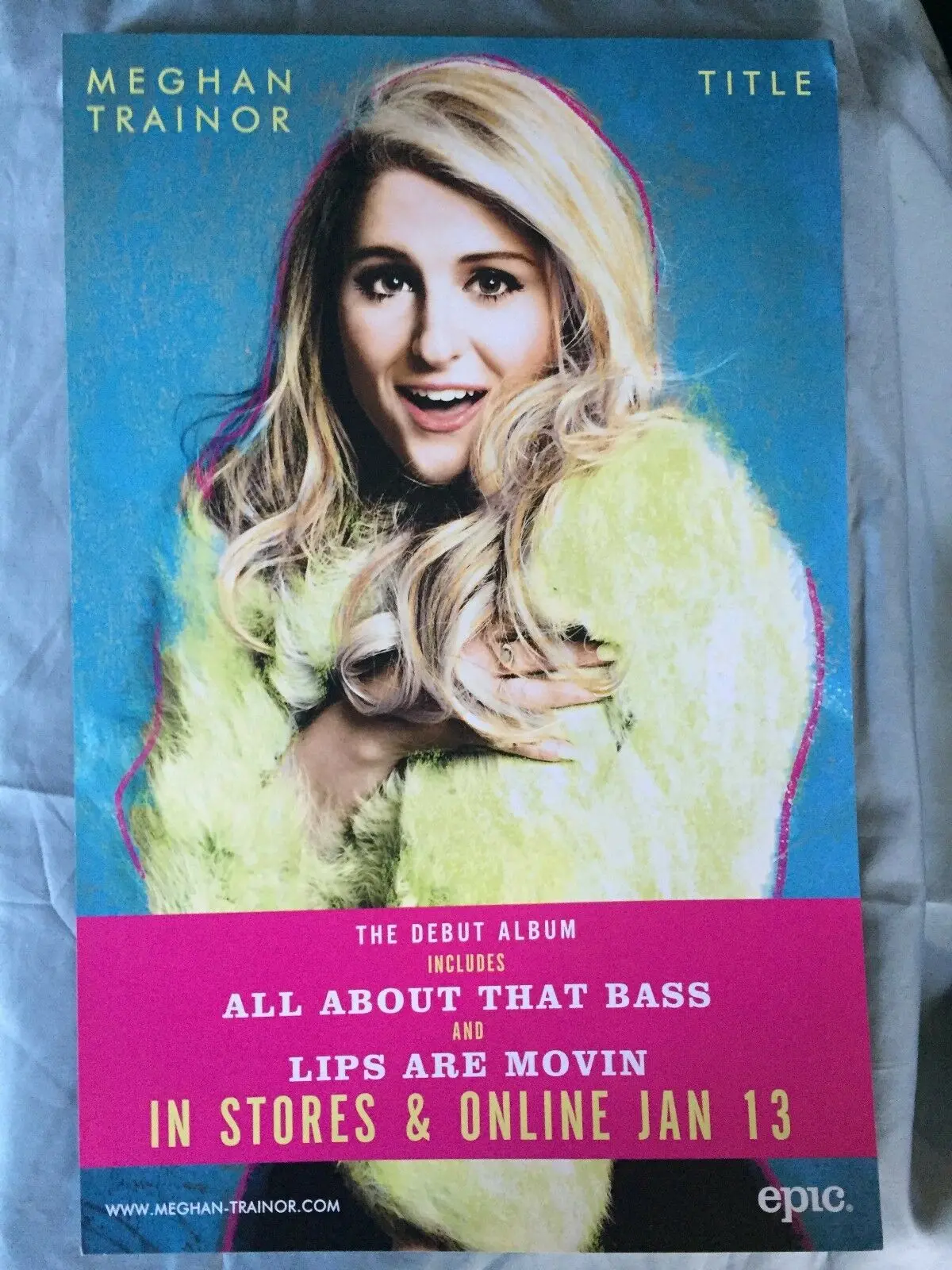 Meghan Trainor - Title  Promo Poster 11X17 1