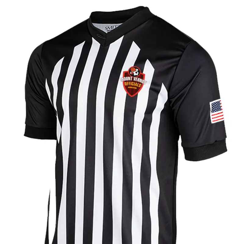 Usa216mv Mount Vernon Mvoa Logo Men's Mesh V-Neck 1