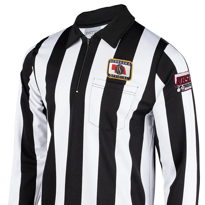 Nebraska Ne-Nhs- Logo Dye Sublimated Long Sleeve Football Shirts 1