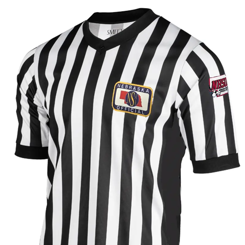Nebraska Ne-Nhs Logo Dye Sublimated Men's Basketball Shirts W/Side Panels 1
