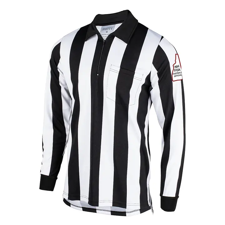 New Hampshire Nfhoa Logo Dye Sublimated Long Sleeve Football Shirts 1