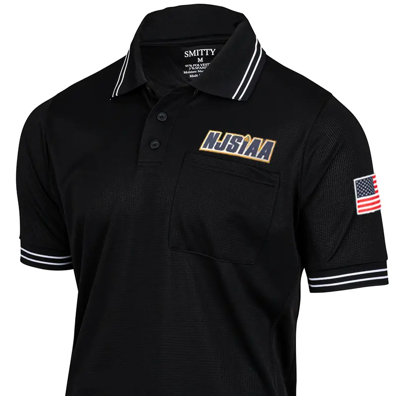 New Jersey Njsiaa Logo Dye Sublimated Umpire Shirts 1