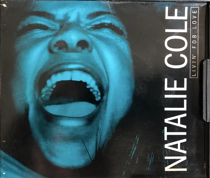 Natalie Cole ‎- Livin' For Love - Used Cd Single 1