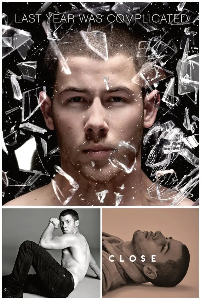 Nick Jonas - Last Year Was Complicated Promo Poster 24X36 1