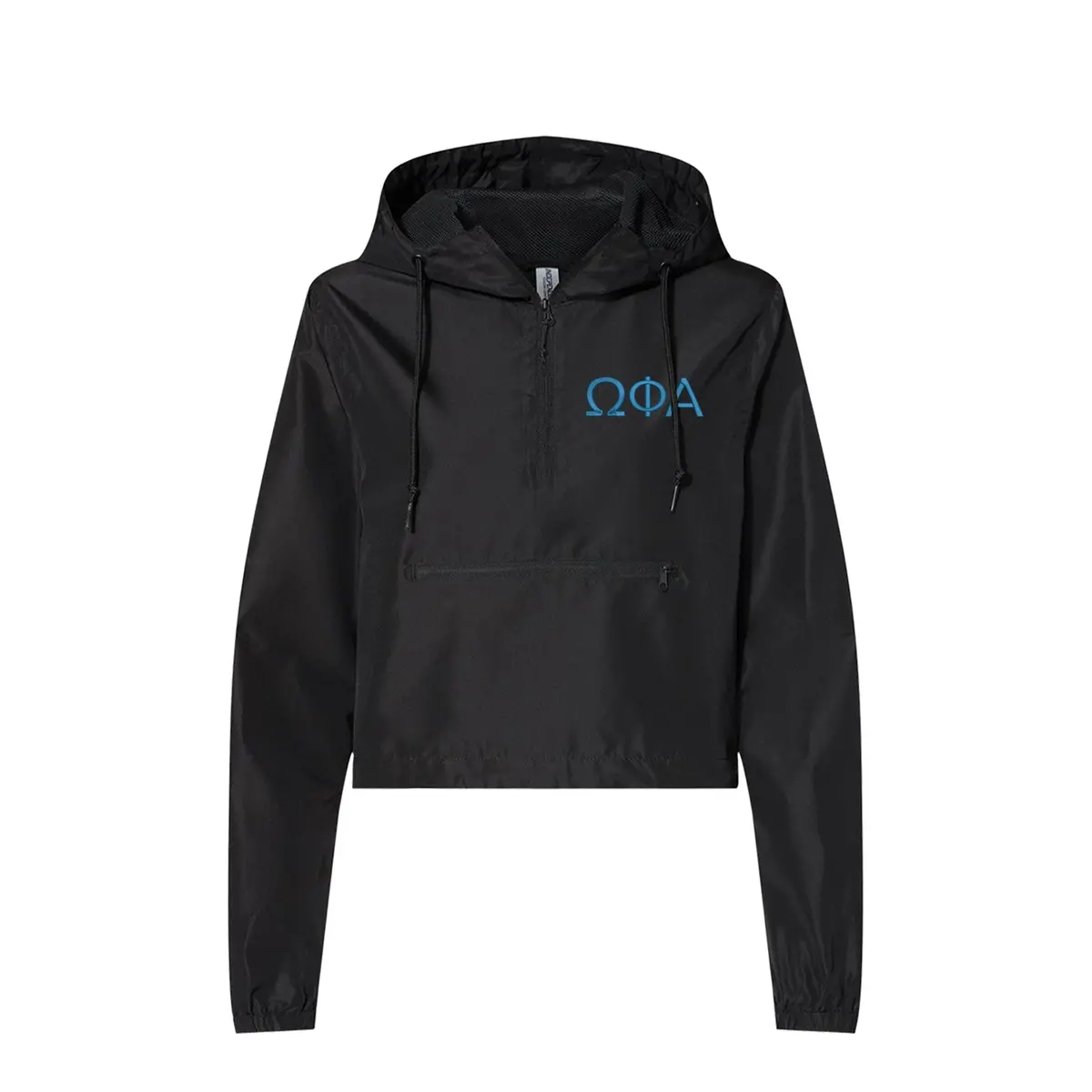 Omega Phi Alpha Crop Windbreaker 2