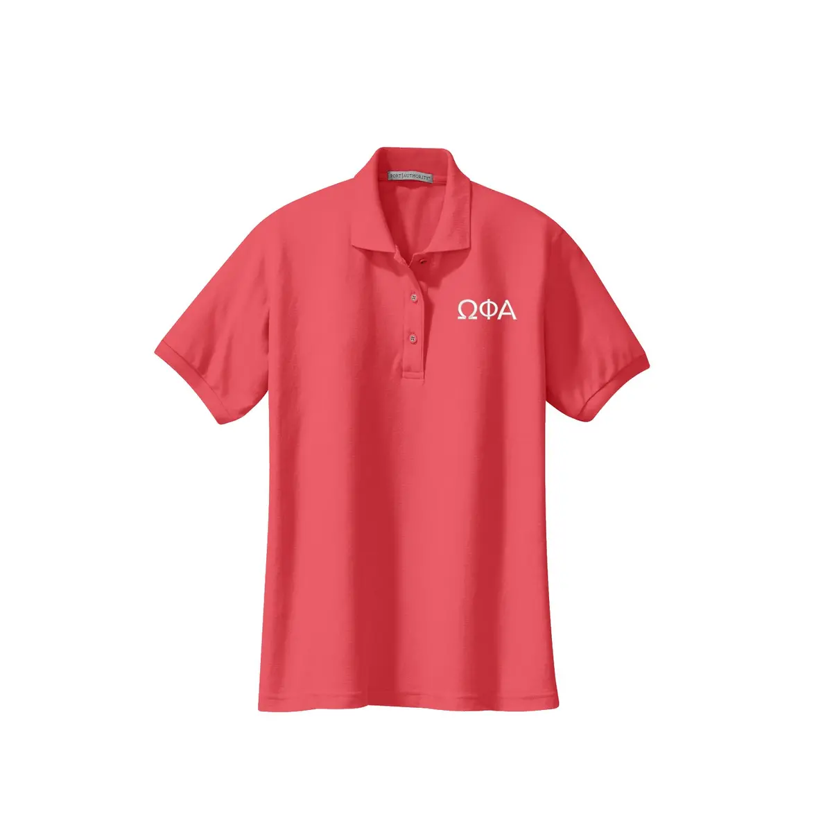 Omega Phi Alpha Ladies Polo 1