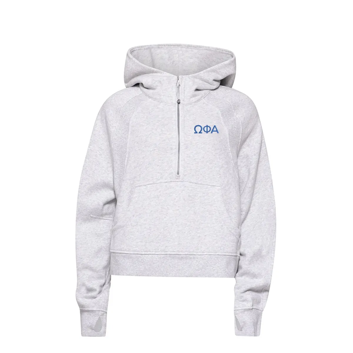 Omega Phi Alpha Lululemon Scuba Oversized Half-Zip Hoodie 1