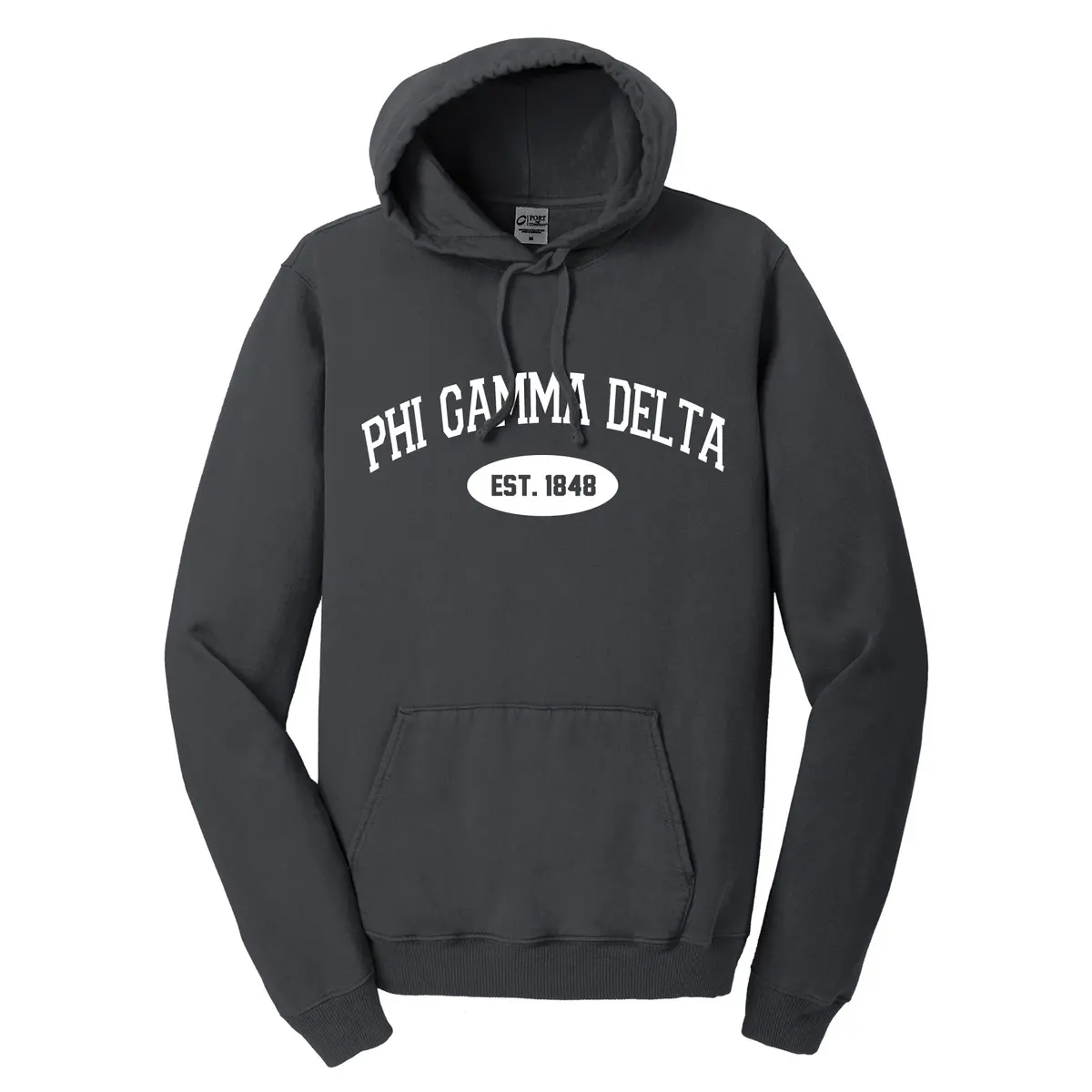 Phi Gamma Delta Hooded Pullover Vintage Sweatshirt 1
