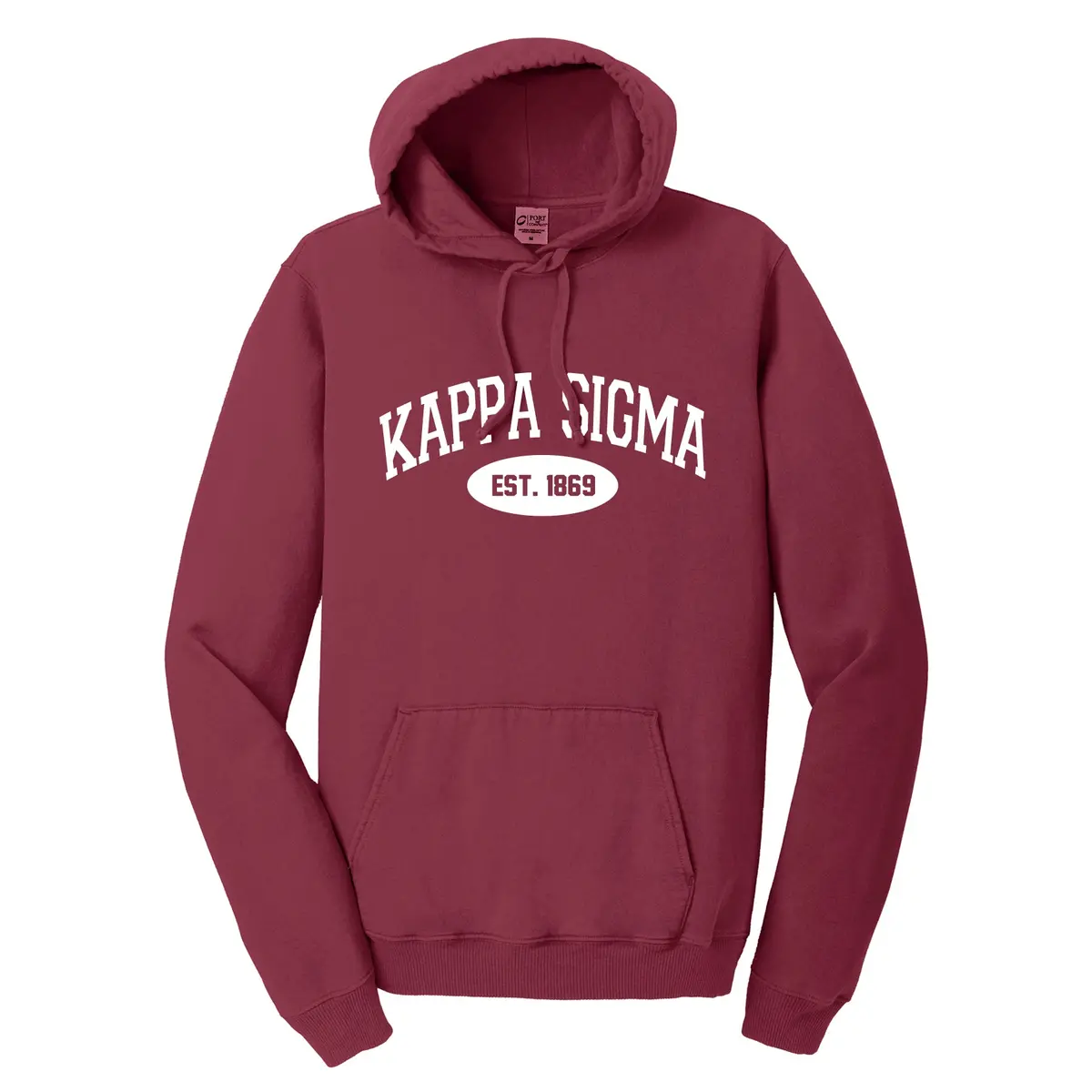 Kappa Sigma Hooded Pullover Vintage Sweatshirt 1