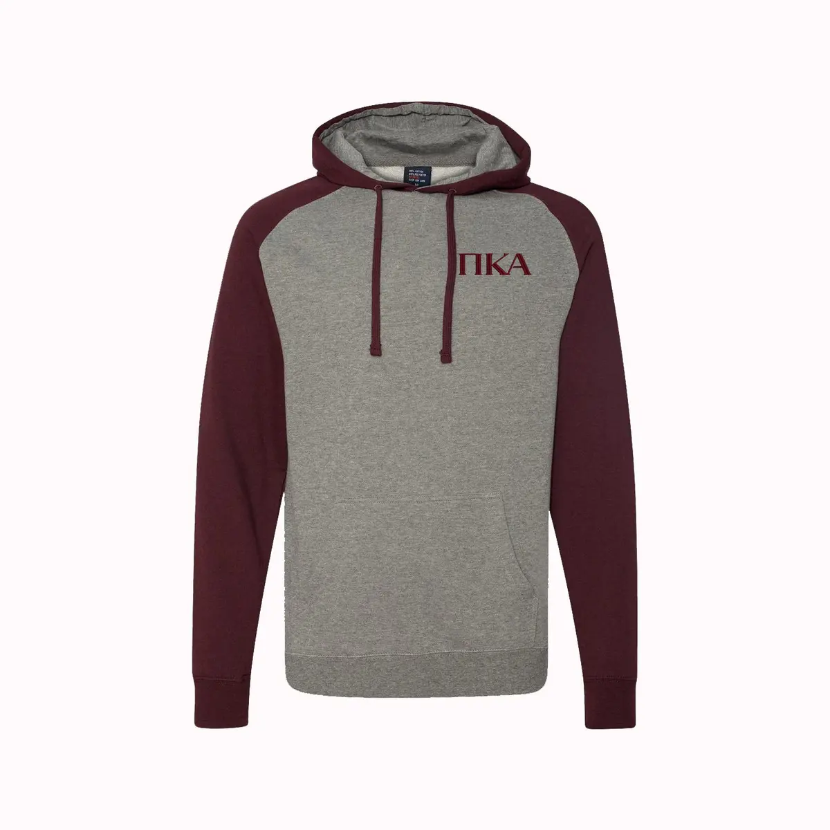 Pi Kappa Alpha Raglan Hooded Sweatshirt 1