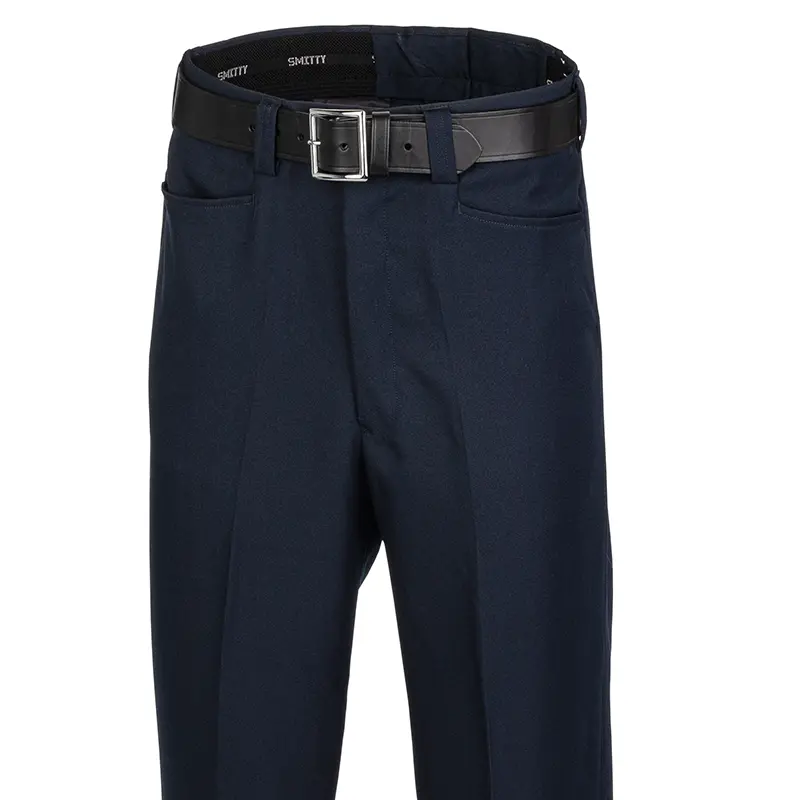 Bbs377 Ny Men's Navy Flat Front Western Pocket Combo Pants 1
