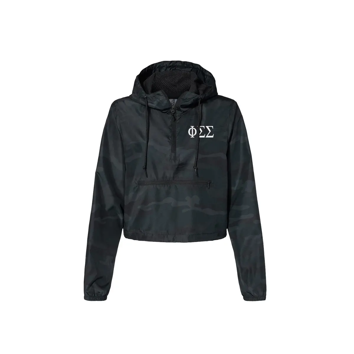 Phi Sigma Sigma Crop Windbreaker 2
