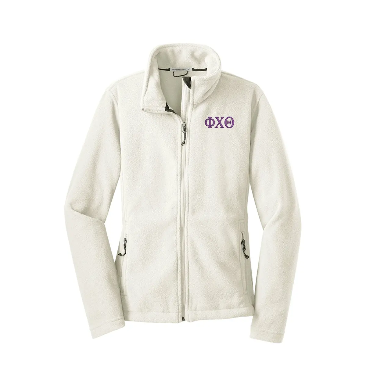 Phi Chi Theta Fleece Jacket - Ladies 1