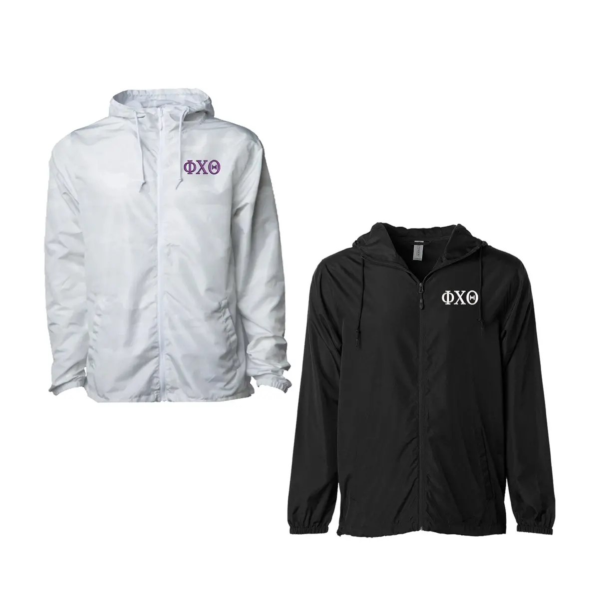Phi Chi Theta Windbreaker Jacket - Letters 2