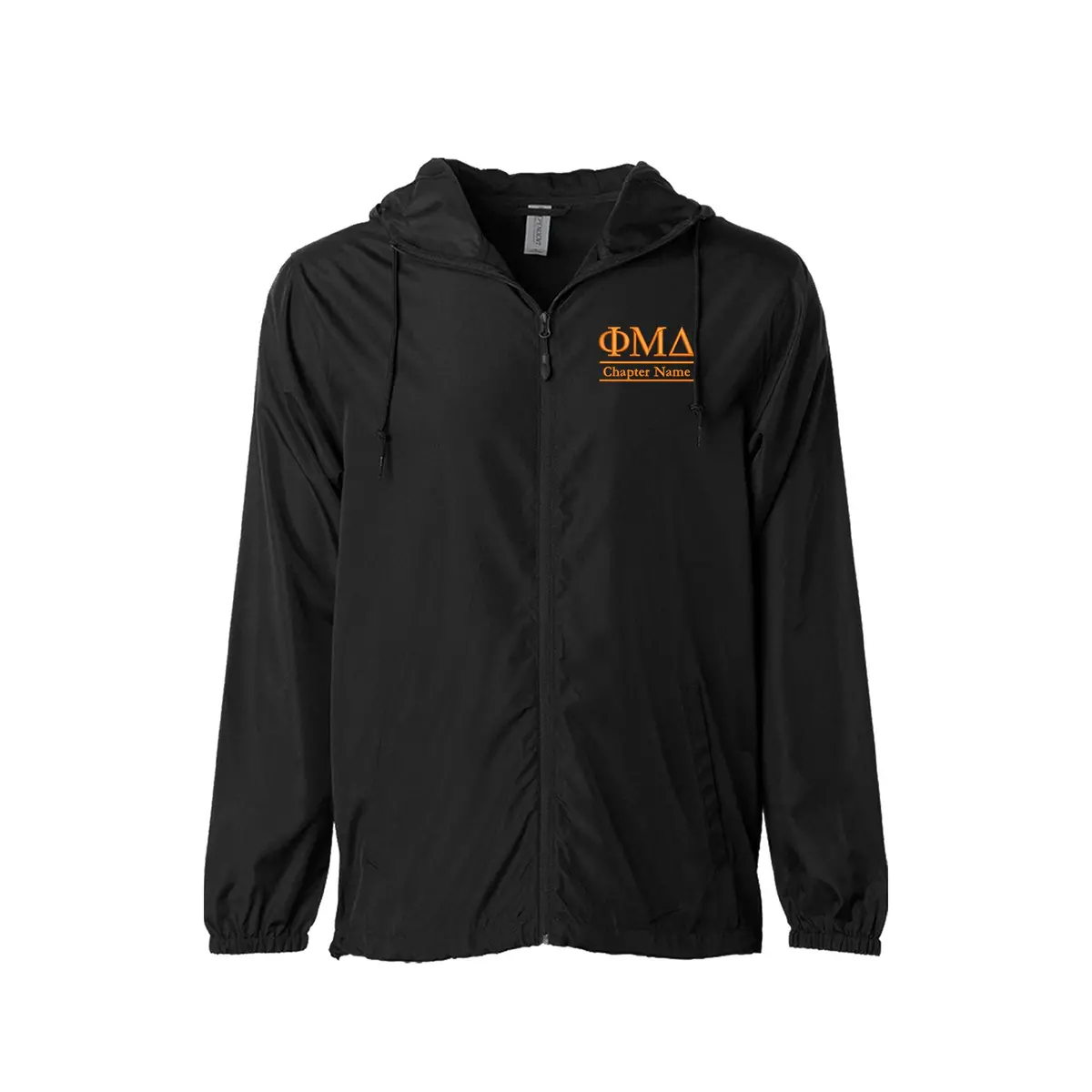 Phi Mu Delta Windbreaker Jacket - Chapter Name 1