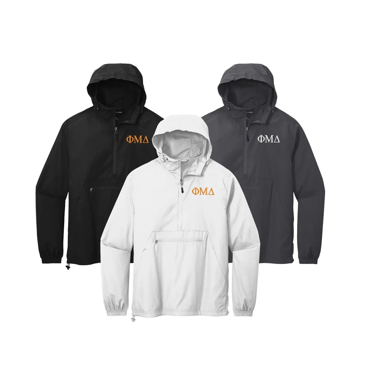 Phi Mu Delta Windbreaker - Greek Letters 1