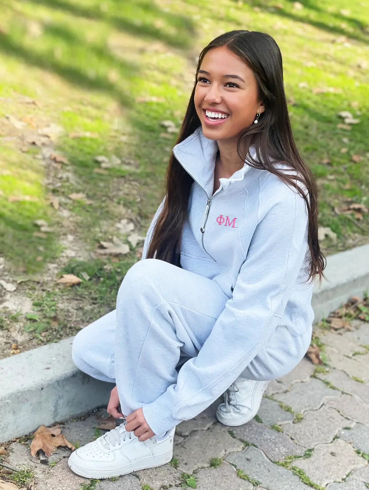 Phi Mu Lululemon Scuba Oversized Funnel-Neck Half Zip 2