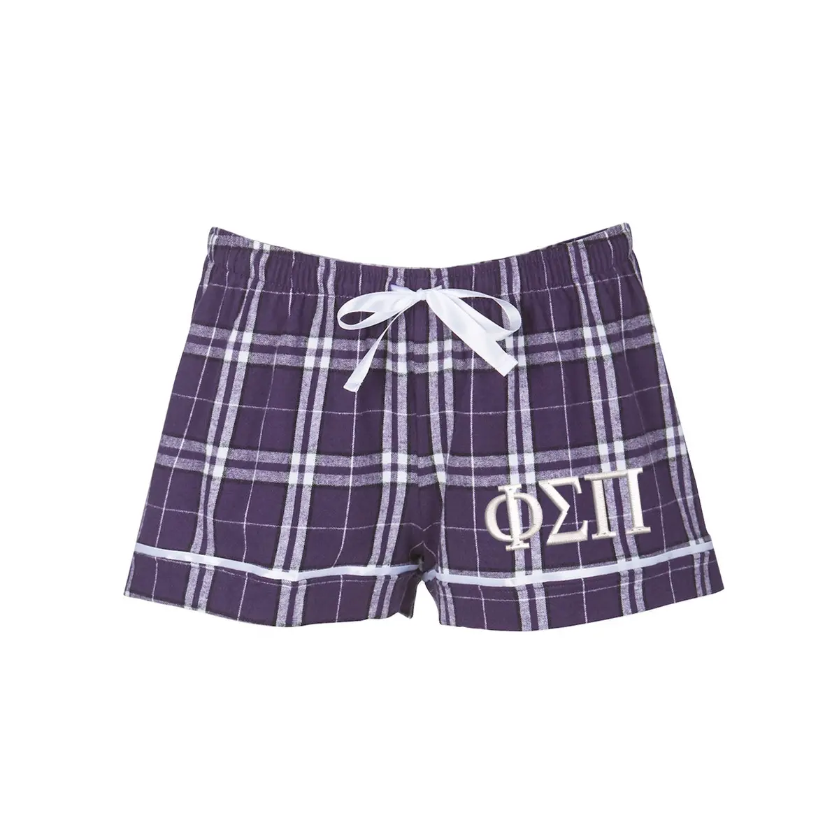 Phi Sigma Pi Flannel Boxer Shorts 1